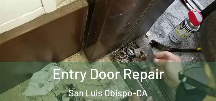 Entry Door Repair San Luis Obispo-CA