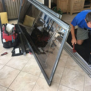sliding glass door frame repair San Luis Obispo